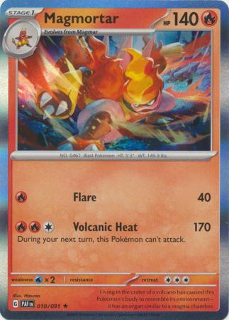 Magmortar - 010/091 - Holo Rare 1