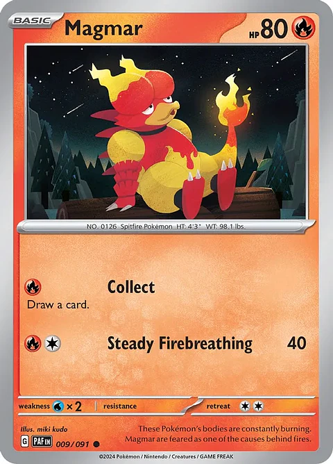 Magmar - 009/091 - Common - Paf