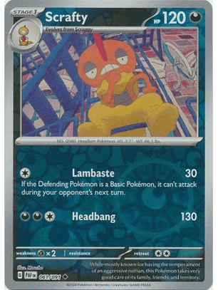 Scrafty - 061/091 - Uncommon