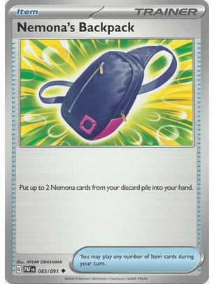 Nemona's Backpack - 083/091 - Uncommon