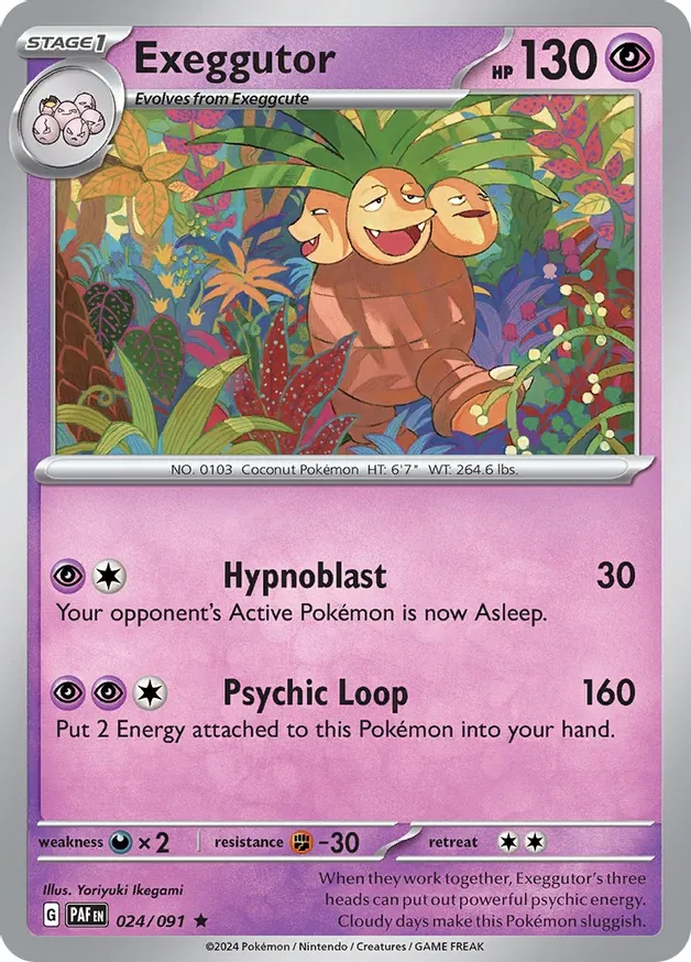 Exeggutor - 024/091 - Holo Rare 1