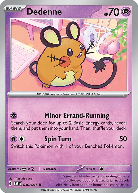 Dedenne - 036/091 - Common - PAF