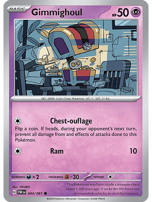 Gimmighoul - 044/091 - Common - PAF