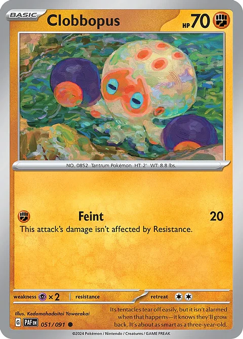 Clobbopus - 051/091 - Common - PAF
