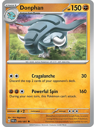 Donphan - 049/091 - Uncommon