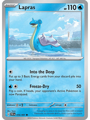 Lapras - 016/091 - Common
