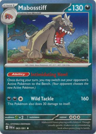 Mabosstiff - 063/091 - Holo Rare 2