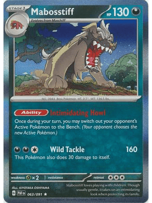 Mabosstiff - 063/091 - Holo Rare