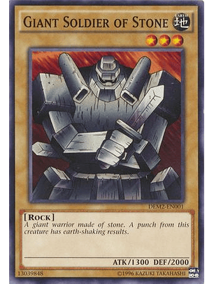 Giant Soldier of Stone - DEM2-EN001 - Common