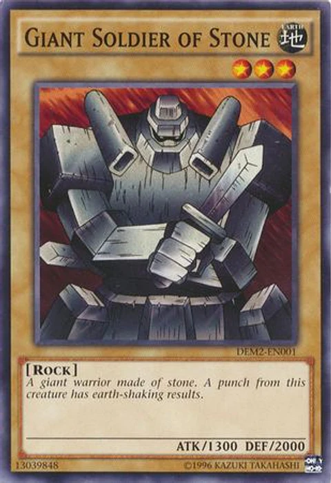 Giant Soldier of Stone - DEM2-EN001 - Common