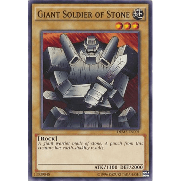 Giant Soldier of Stone - DEM2-EN001 - Common