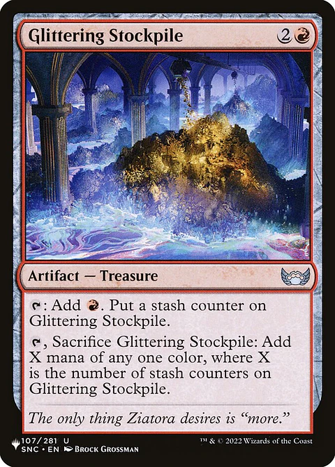 Glittering Stockpile - LIST - U