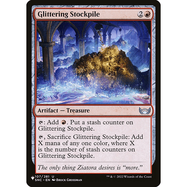Glittering Stockpile - LIST - U