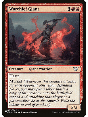 Warchief Giant - LIST - U 