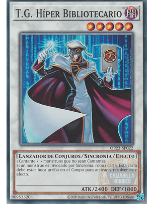 T.G. Hyper Librarian - OP23-EN022 - Common 