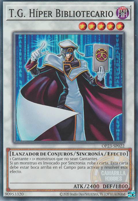 T.G. Hyper Librarian - OP23-EN022 - Common 
