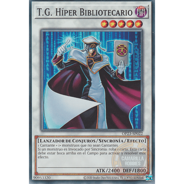 T.G. Hyper Librarian - OP23-EN022 - Common 