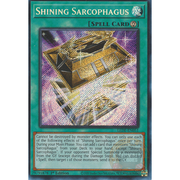 Shining Sarcophagus - LEDE-EN051 - Secret Rare