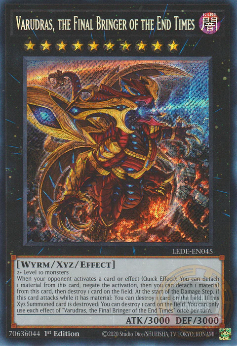 Varudras, the Final Bringer of the End Times - LEDE-EN045 - Secret Rare