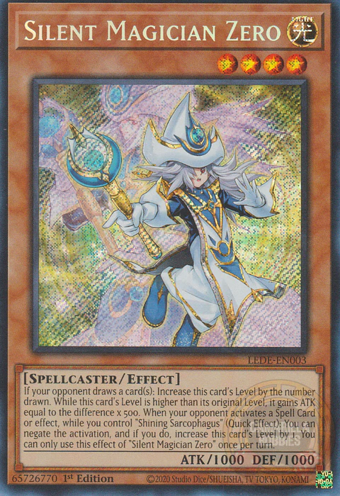 Silent Magician Zero - LEDE-EN003 - Secret Rare