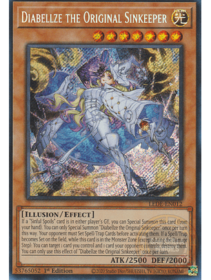 Diabellze the Original Sinkeeper - LEDE-EN012 - Secret Rare