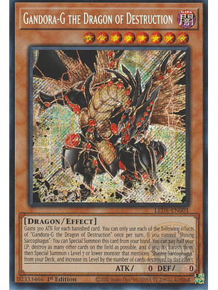 Gandora-G the Dragon of Destruction - LEDE-EN001 - Secret Rare