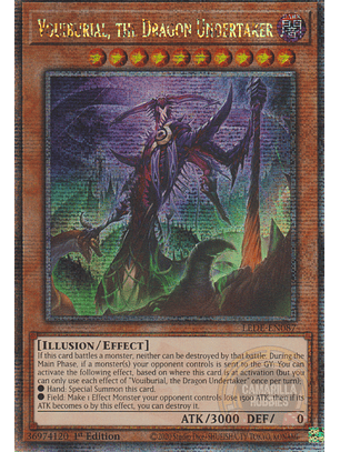 Vouiburial, the Dragon Undertaker - LEDE-EN087 - Quarter Century Secret Rare