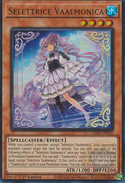 Selettrice Vaalmonica - LEDE-EN022 - Ultra Rare