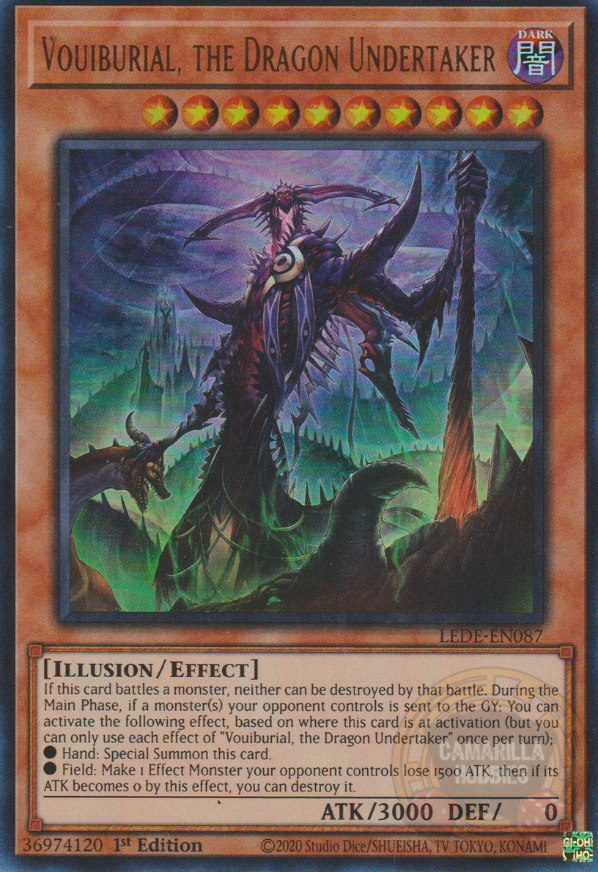 Vouiburial, the Dragon Undertaker - LEDE-EN087 - Ultra Rare 1