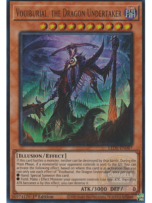 Vouiburial, the Dragon Undertaker - LEDE-EN087 - Ultra Rare