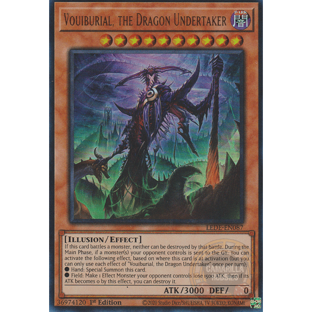 Vouiburial, the Dragon Undertaker - LEDE-EN087 - Ultra Rare