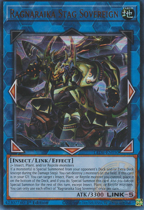 Ragnaraika Stag Sovereign - LEDE-EN050 - Ultra Rare