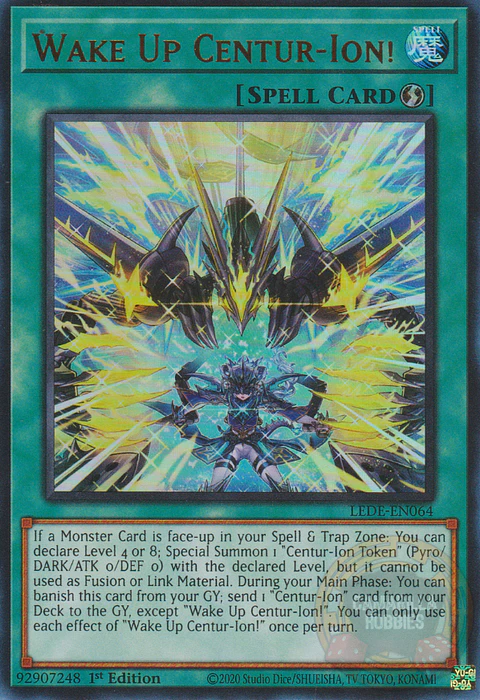 Wake Up Centur-Ion! - LEDE-EN064 - Ultra Rare
