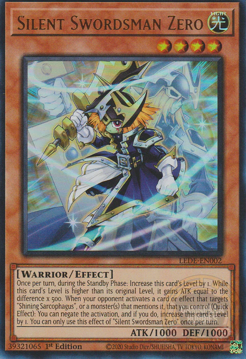 Silent Swordsman Zero - LEDE-EN002 - Ultra Rare 