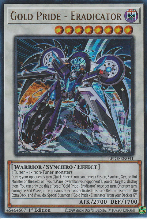 Gold Pride - Eradicator - LEDE-EN041 - Ultra Rare