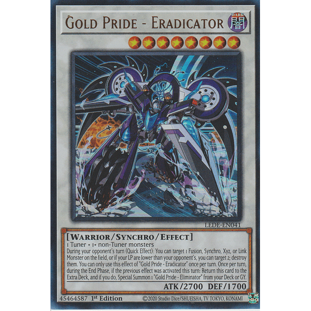 Gold Pride - Eradicator - LEDE-EN041 - Ultra Rare
