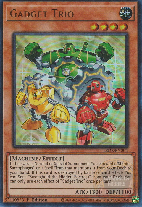 Gadget Trio - LEDE-EN004 - Ultra Rare