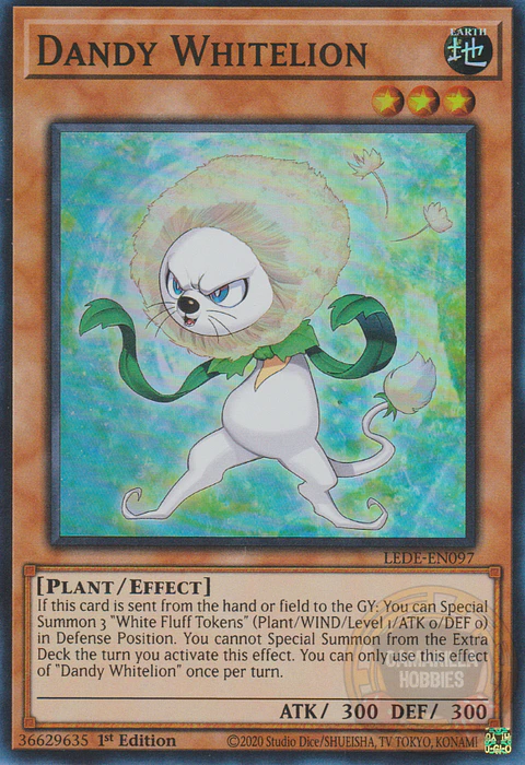 Dandy Whitelion - LEDE-EN097 - Super Rare