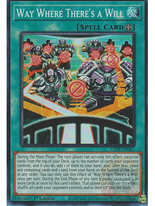 Way Where There's a Will - LEDE-EN067 - Super Rare