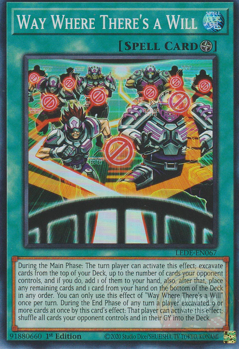 Way Where There's a Will - LEDE-EN067 - Super Rare