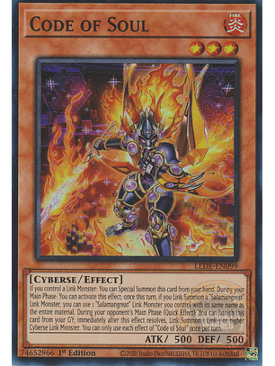 Code of Soul - LEDE-EN099 - Super Rare