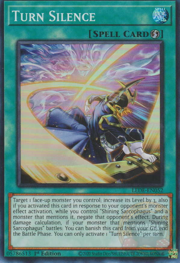 Turn Silence - LEDE-EN052 - Super Rare 1