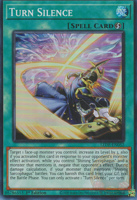Turn Silence - LEDE-EN052 - Super Rare