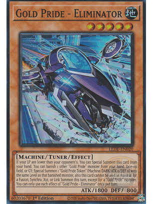 Gold Pride - Eliminator - LEDE-EN020 - Super Rare