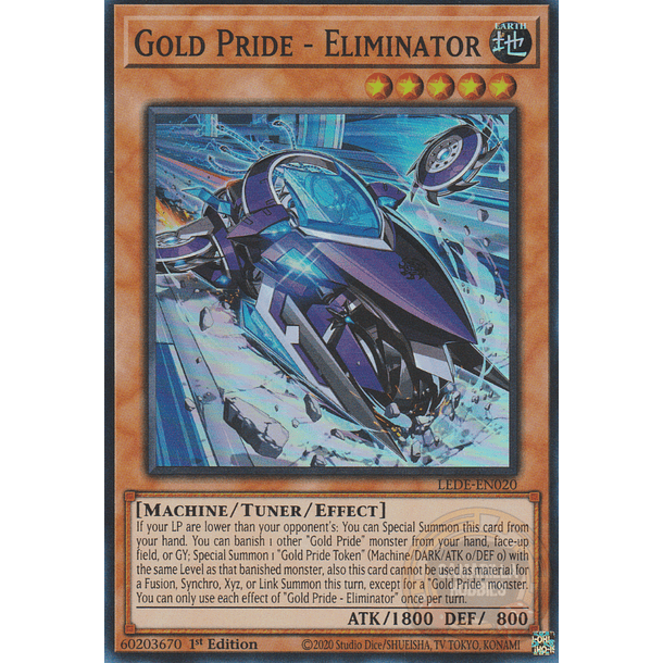 Gold Pride - Eliminator - LEDE-EN020 - Super Rare