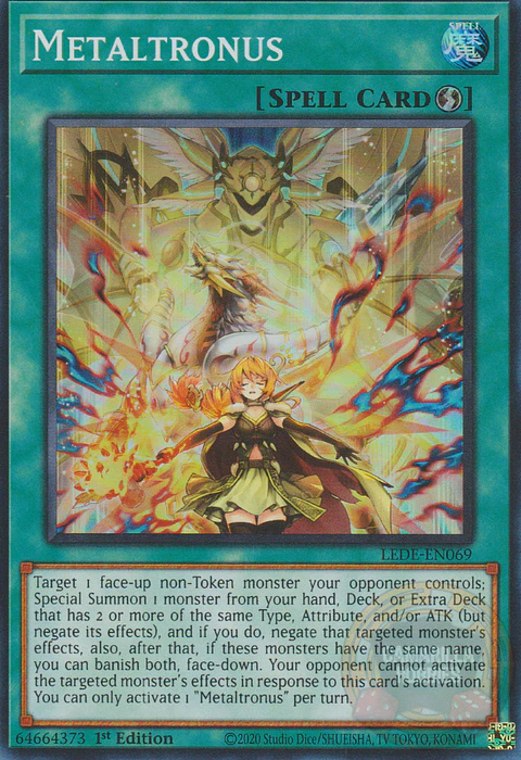 Metaltronus - LEDE-EN069 - Super Rare