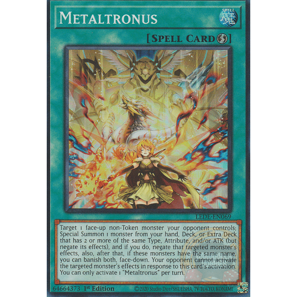 Metaltronus - LEDE-EN069 - Super Rare