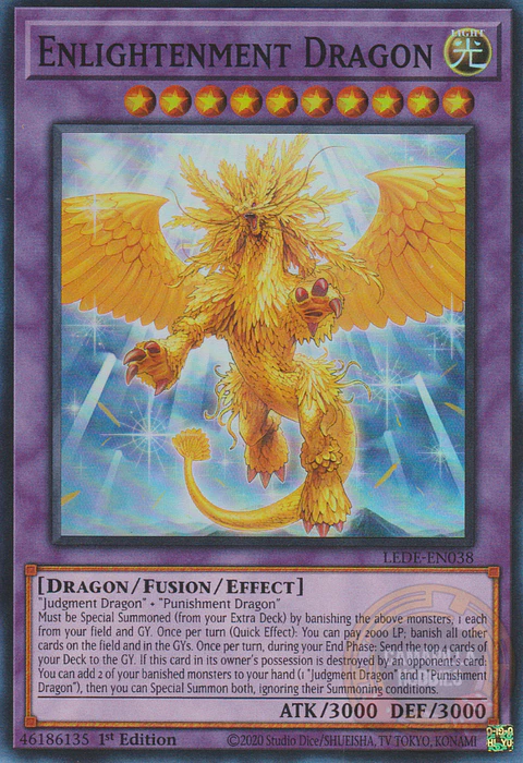 Enlightenment Dragon - LEDE-EN038 - Super Rare