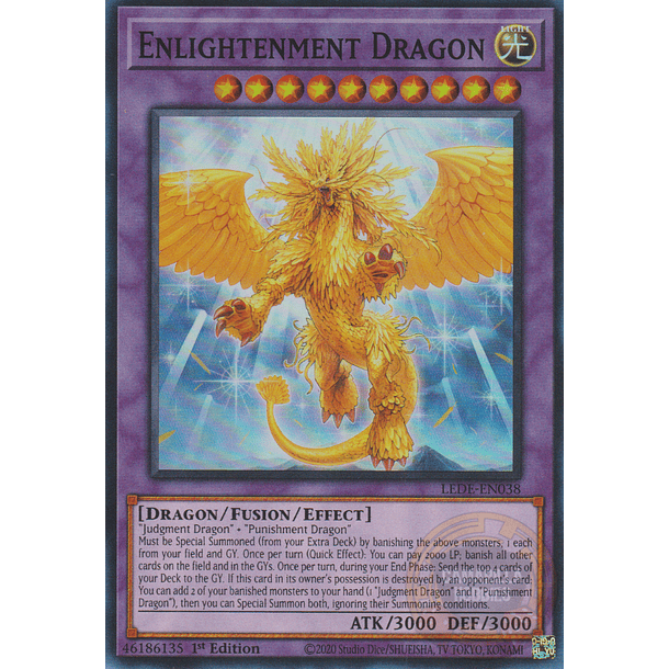 Enlightenment Dragon - LEDE-EN038 - Super Rare