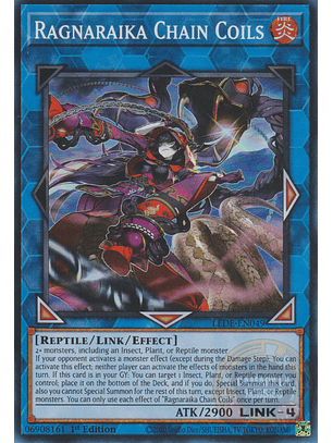 Ragnaraika Chain Coils - LEDE-EN049 - Super Rare